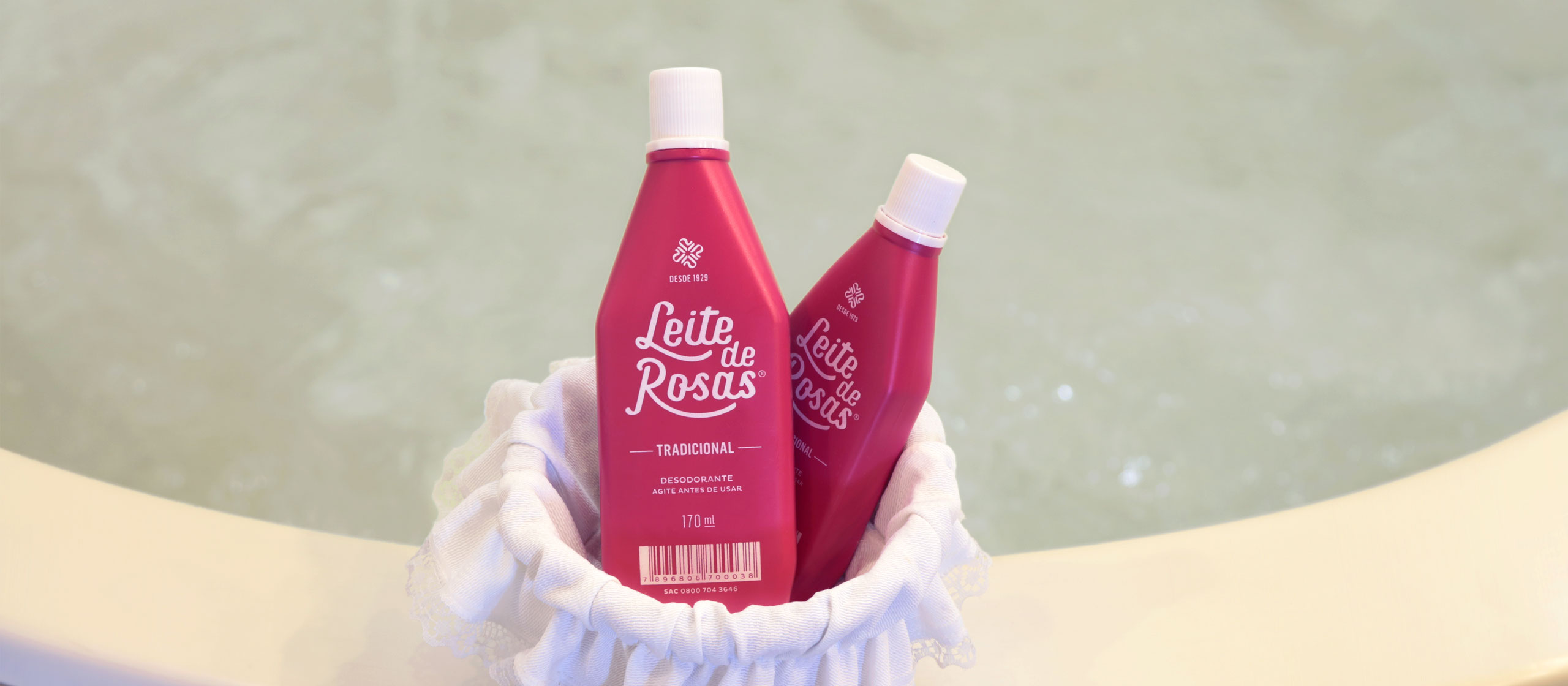 Leite de Rosas - Desodorante roll-on